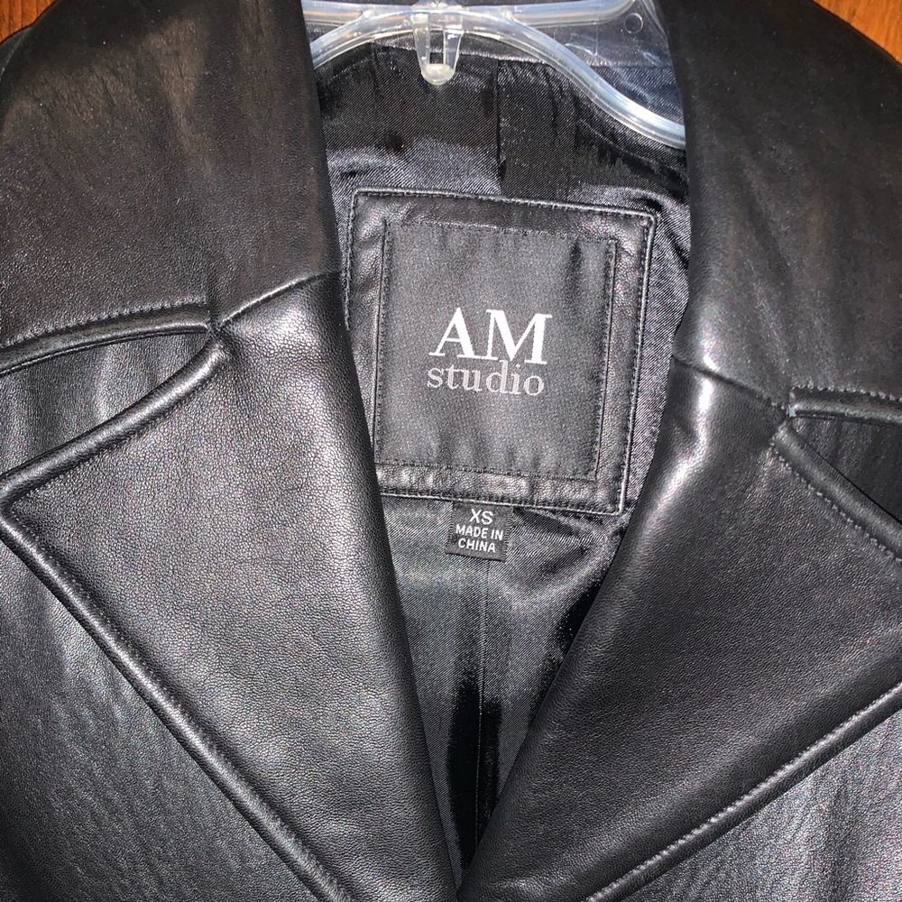 AM Studio Leather Jacket - Picture 2 of 2